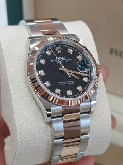 Rolex Datejust 36 126231G Schwarze Auster 2025