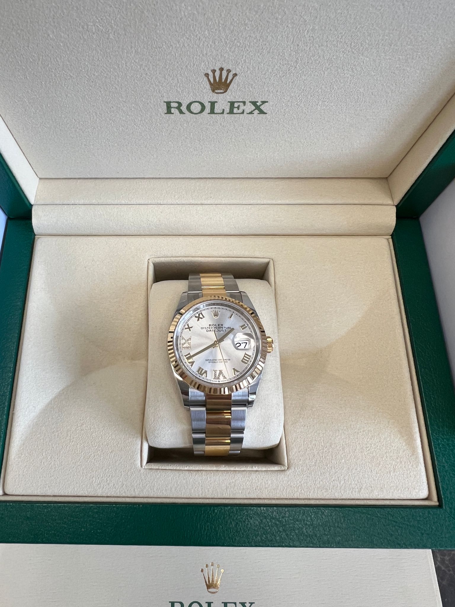Rolex Datejust 36 126233 Silver VIIX Oyster