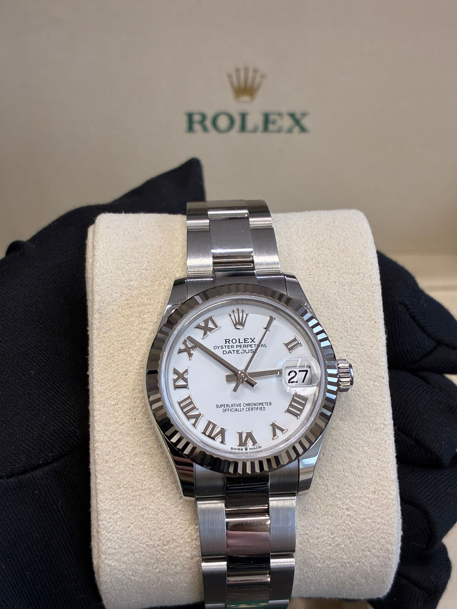 Rolex Datejust 31 278274 Weiße römische Auster 2025