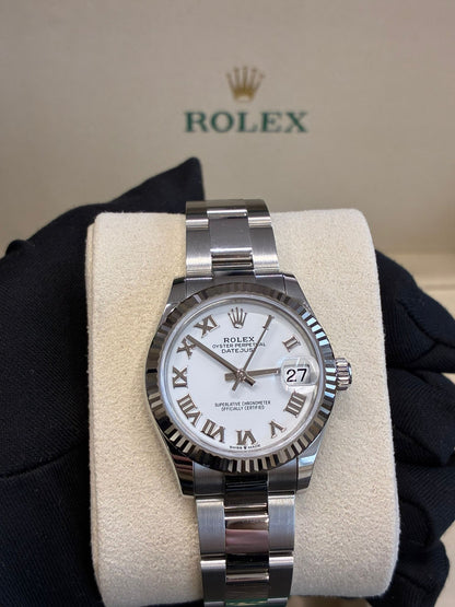 Rolex Datejust 31 278274 Weiße römische Auster 2025