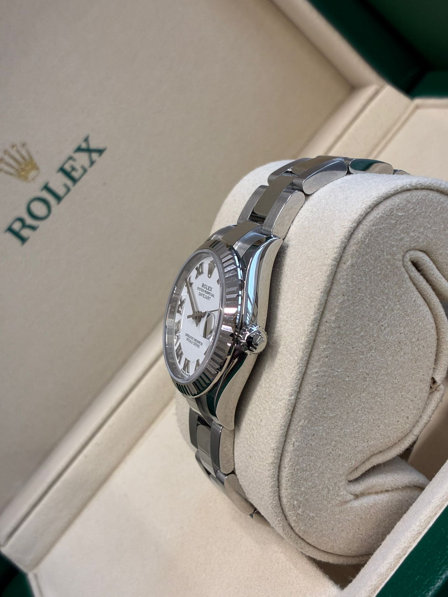 Rolex Datejust 31 278274 Weiße römische Auster 2025