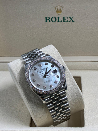 Rolex Datejust 36  126284RBR NG WHITE JUB