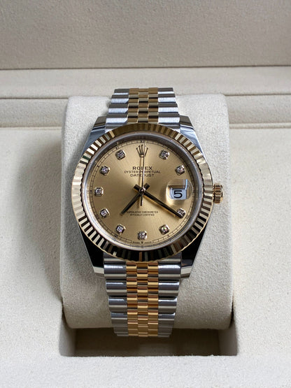 Rolex Datejust 41 126333G Champagne Jubilee 2026