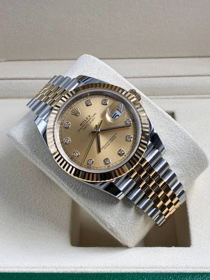 Rolex Datejust 41 126333G Champagne Jubilee 2026