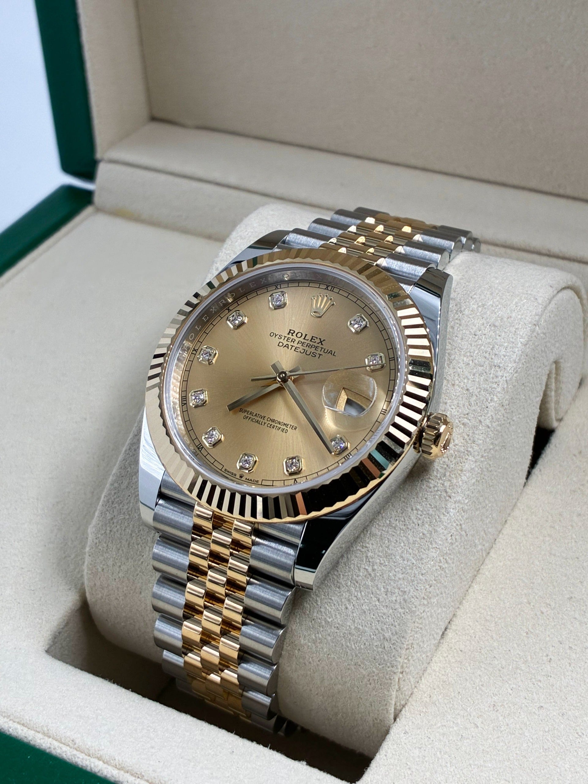 Rolex Datejust 41 126333G Champagne Jubilee 2026