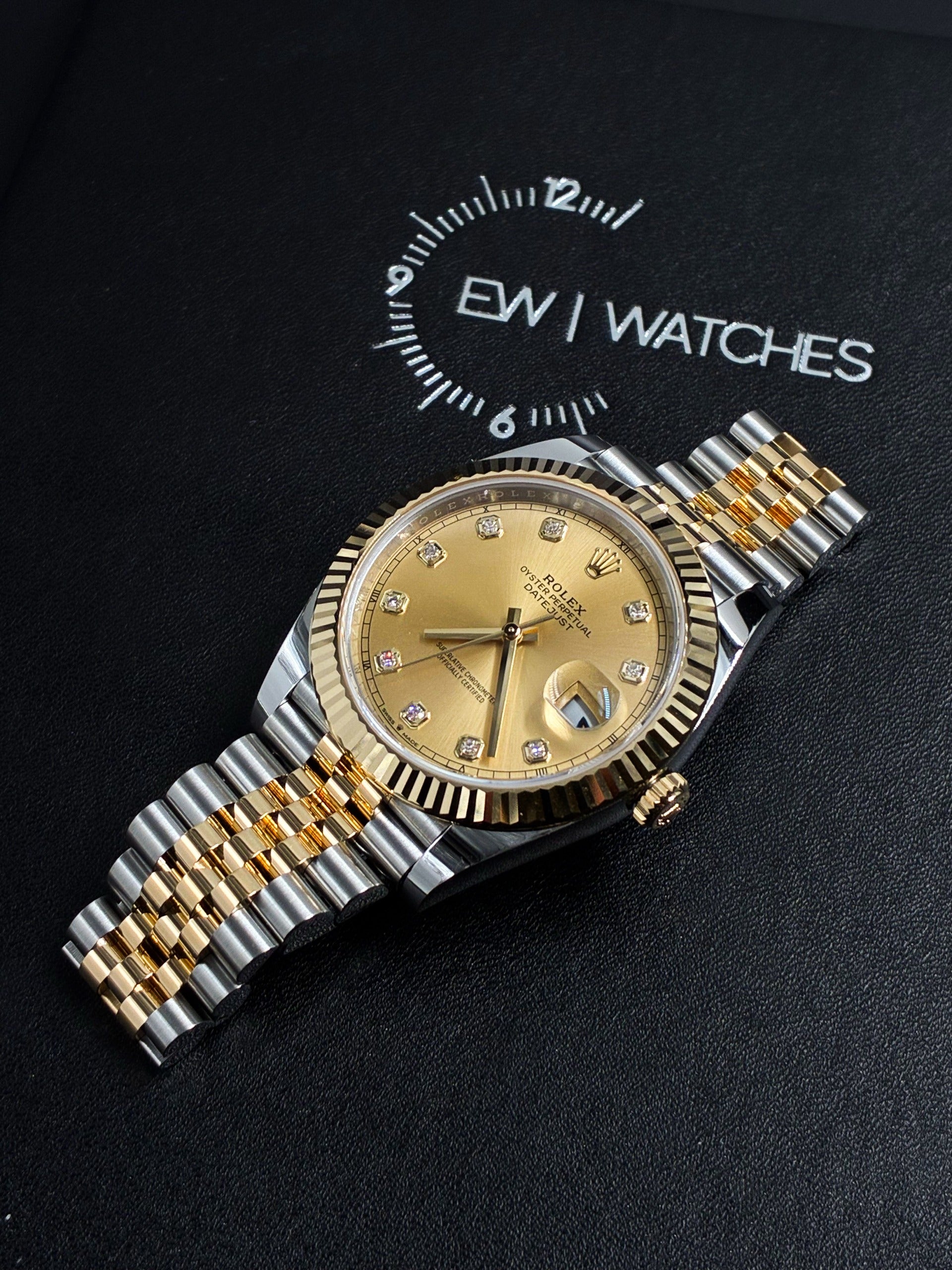 Rolex Datejust 41 126333G Champagne Jubilee 2025