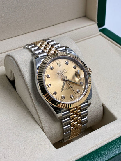 Rolex Datejust 41 126333G Champagne Jubilee 2026