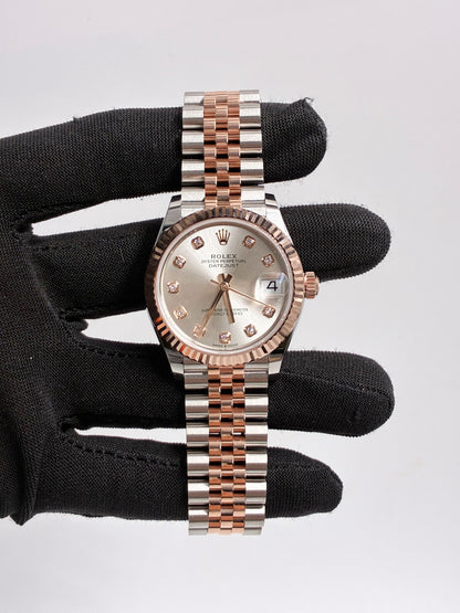 Rolex Datejust 31 278271G Silver Jubilee