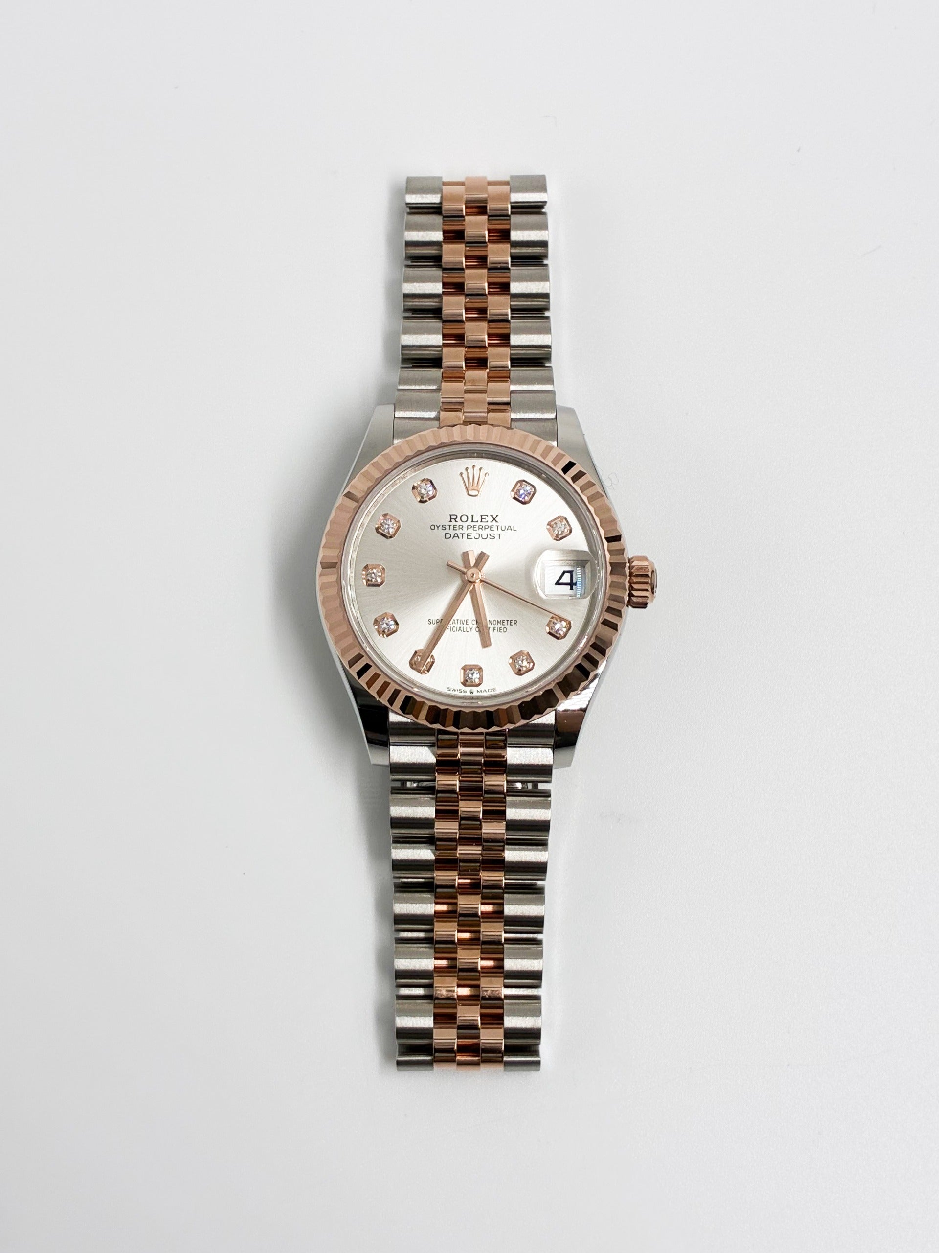 Rolex Datejust 31 278271G Silver Jubilee