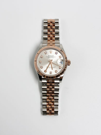 Rolex Datejust 31 278271G Silver Jubilee