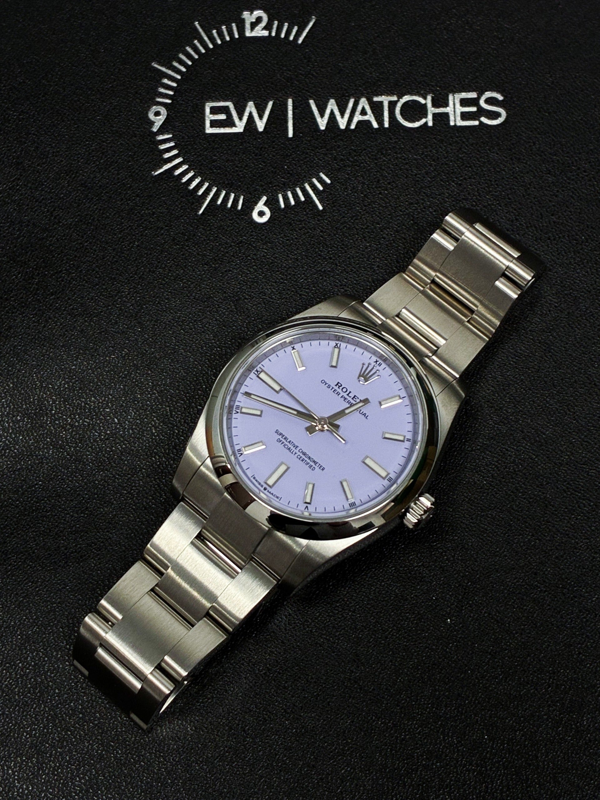 Rolex Oyster Perpetual 34 124200 Lavender 2024