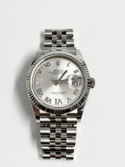 Rolex Datejust 36 126234 Silver VIIX Jubilee 2026