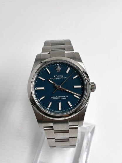 Rolex Oyster Perpetual 34 124200 NEW Blue Index 2026