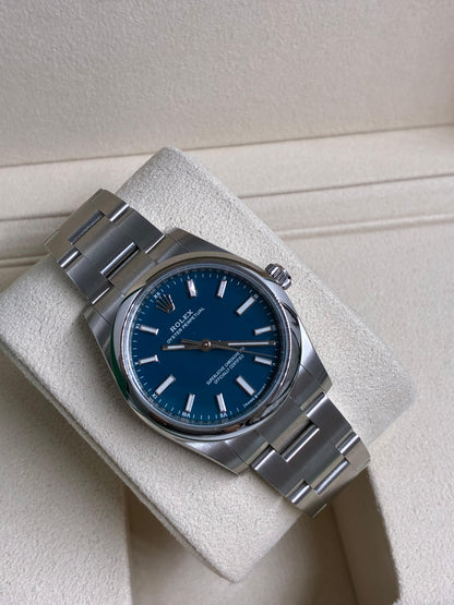 Rolex Oyster Perpetual 34 124200 NEW Blue Index 2026