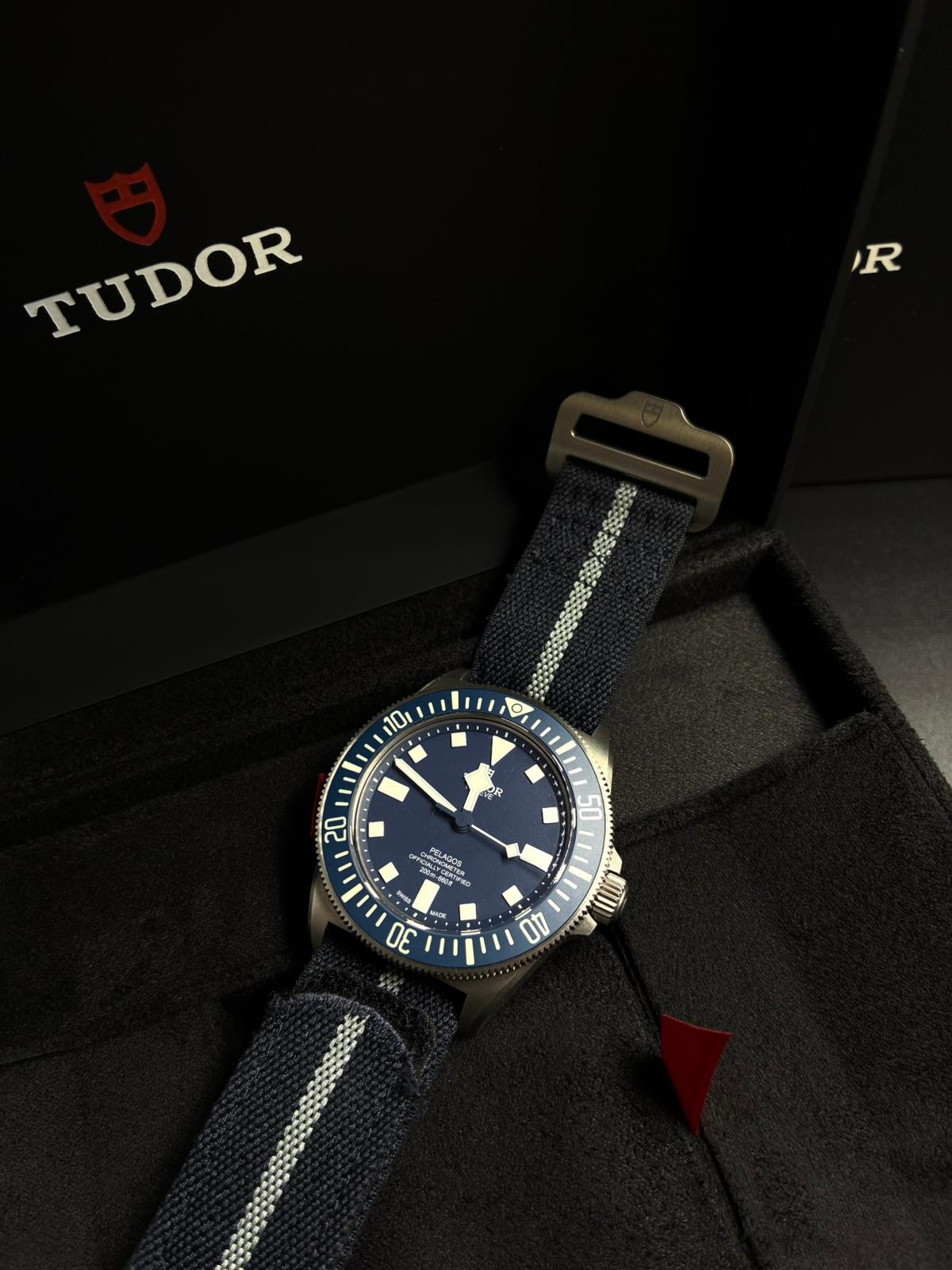 Tudor Pelagos Fxd 42mm 25707B/23-0001 Blue Fabric 2024