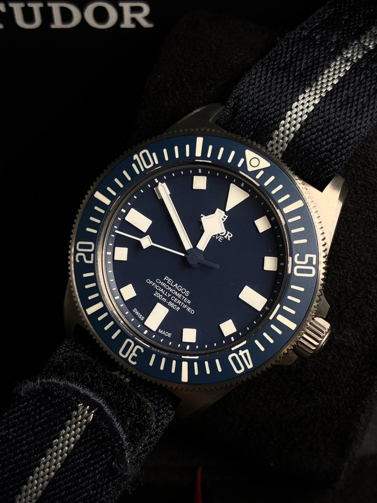 Tudor Pelagos Fxd 42mm 25707B/23-0001 Blue Fabric 2024