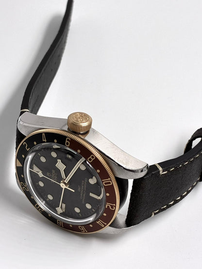 Tudor Black Bay GMT41mm 79833Mn-0003 Leather Strap 2024