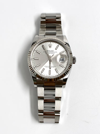 Rolex Datejust 36 126234 Silver Index Oyster 2026