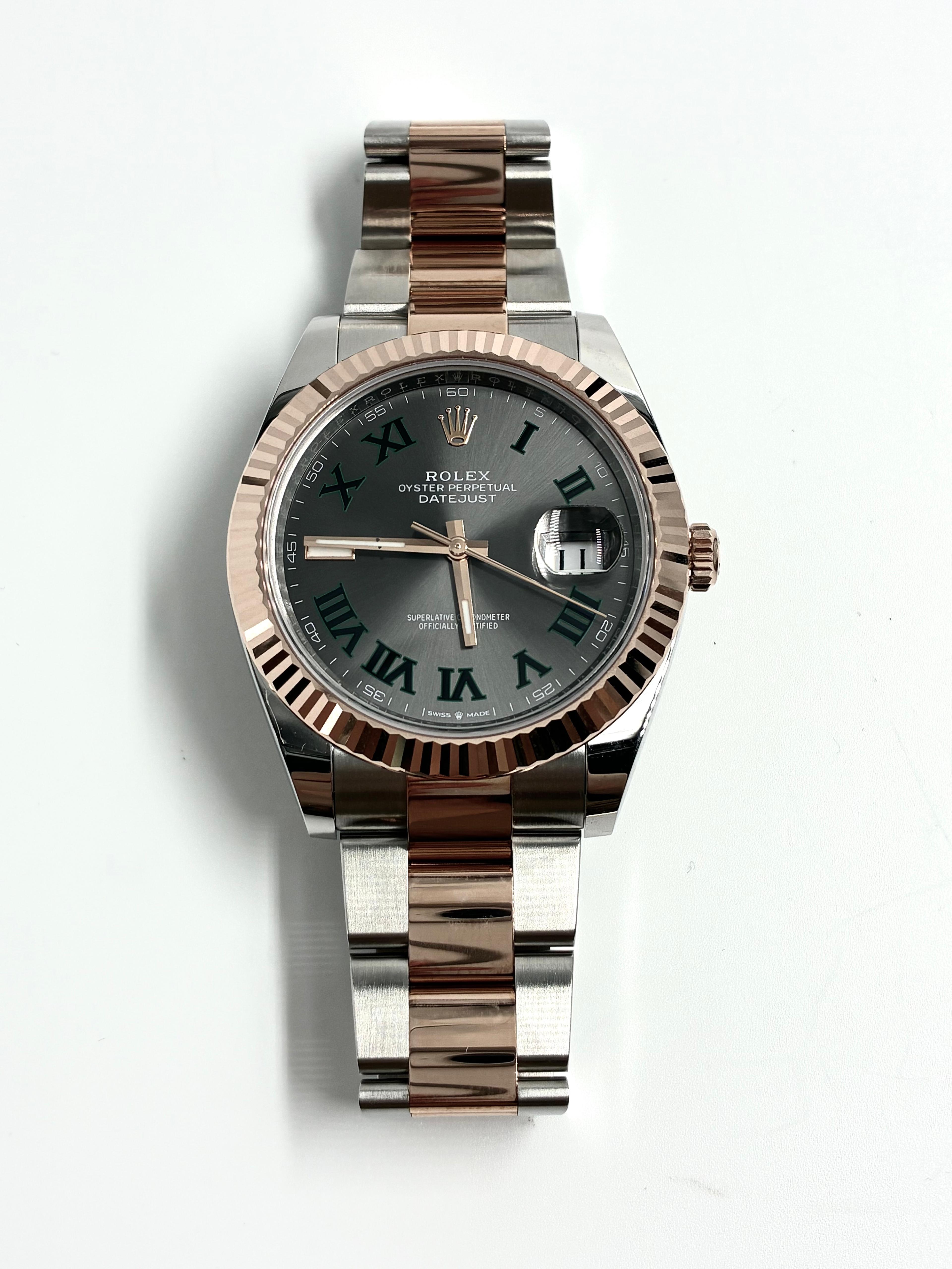Rolex Datejust 41 126331 Wimbledon Oyster 2025