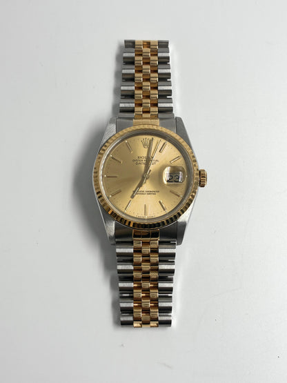 Rolex Datejust 36 16233 Champagne  Jubilee 1989