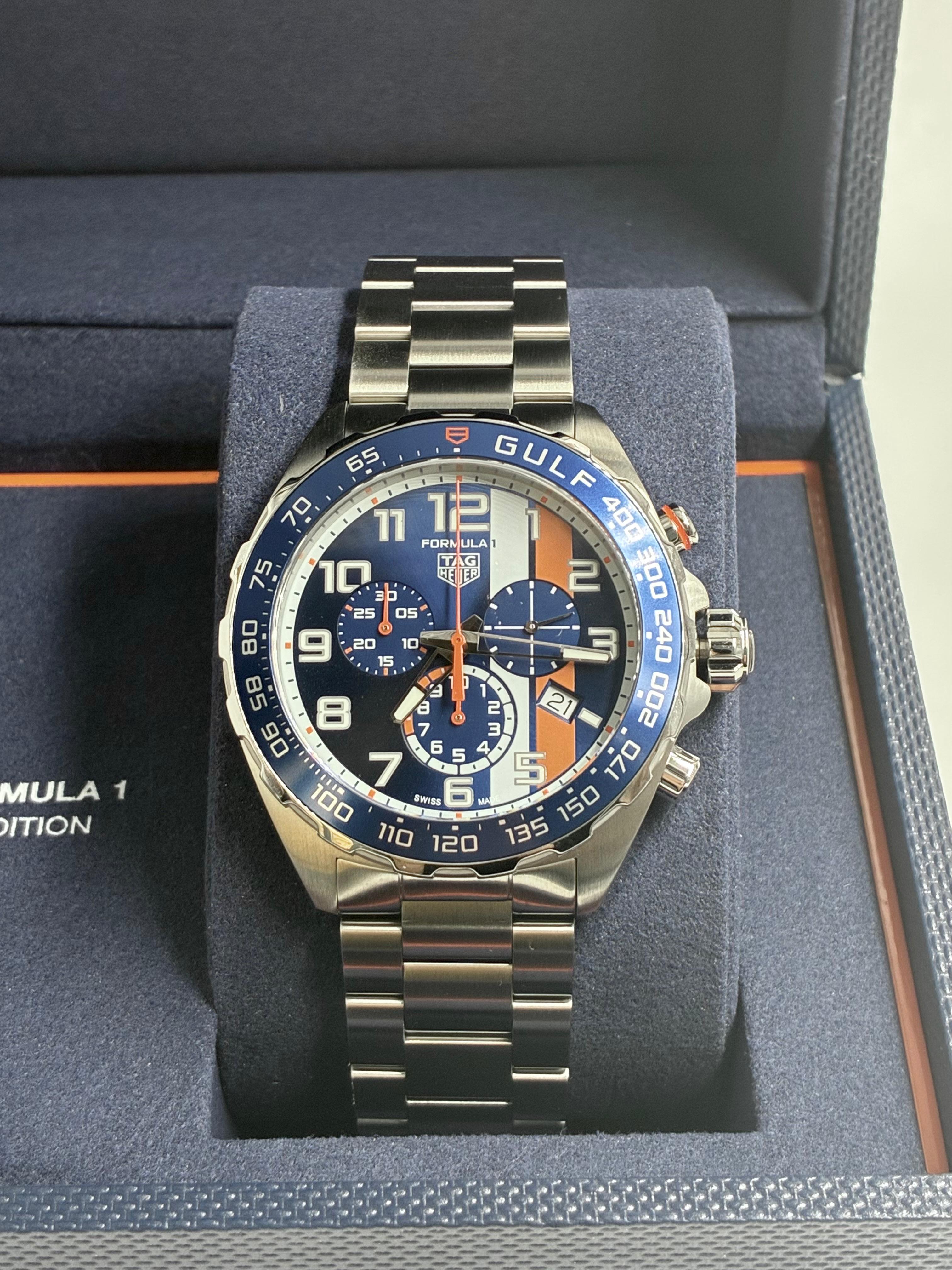 Tag Heuer Formula 1 X Gulf Ref. CAZ101AT.BA0842
