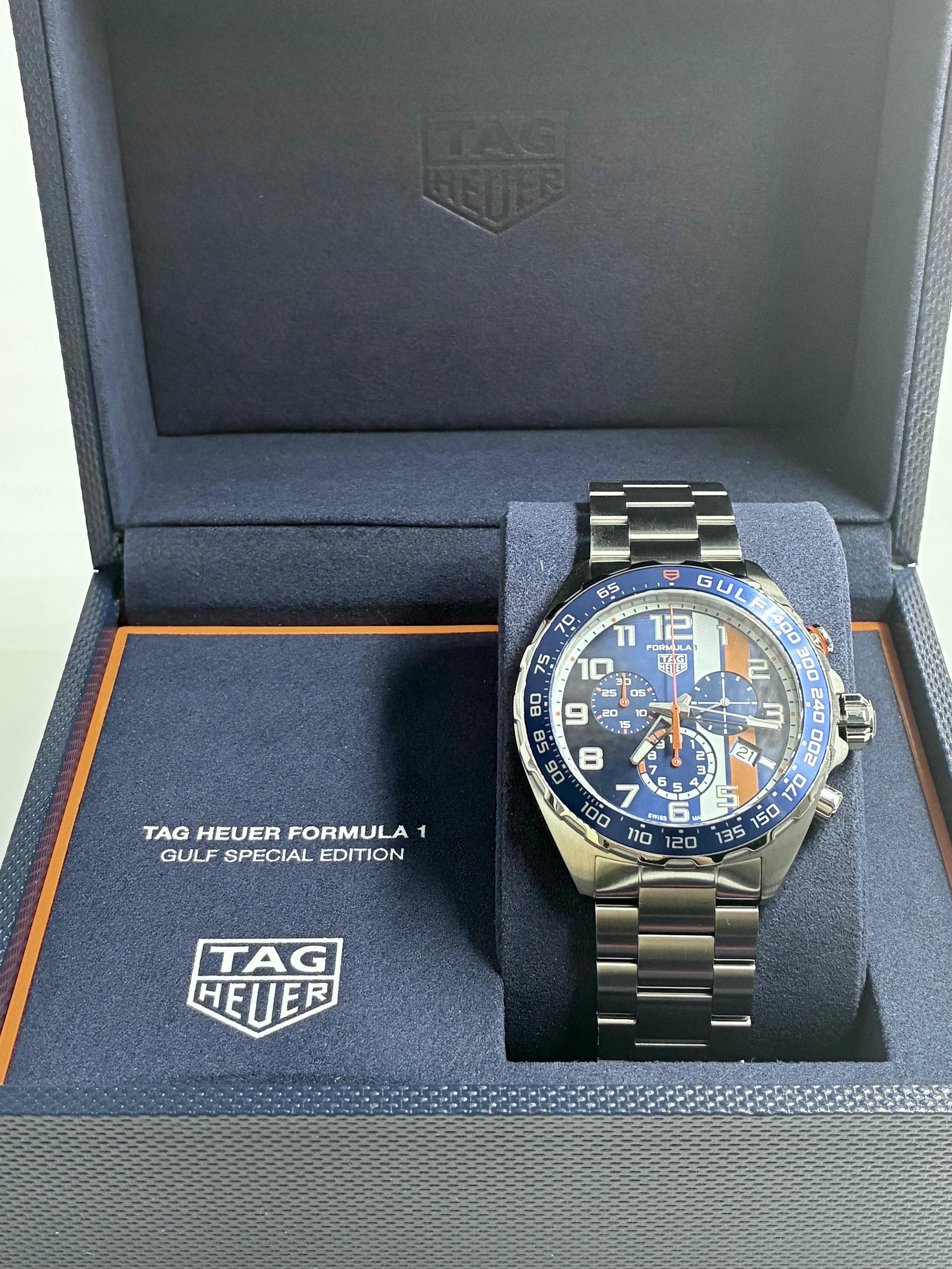 Tag Heuer Formula 1 X Gulf Ref. CAZ101AT.BA0842