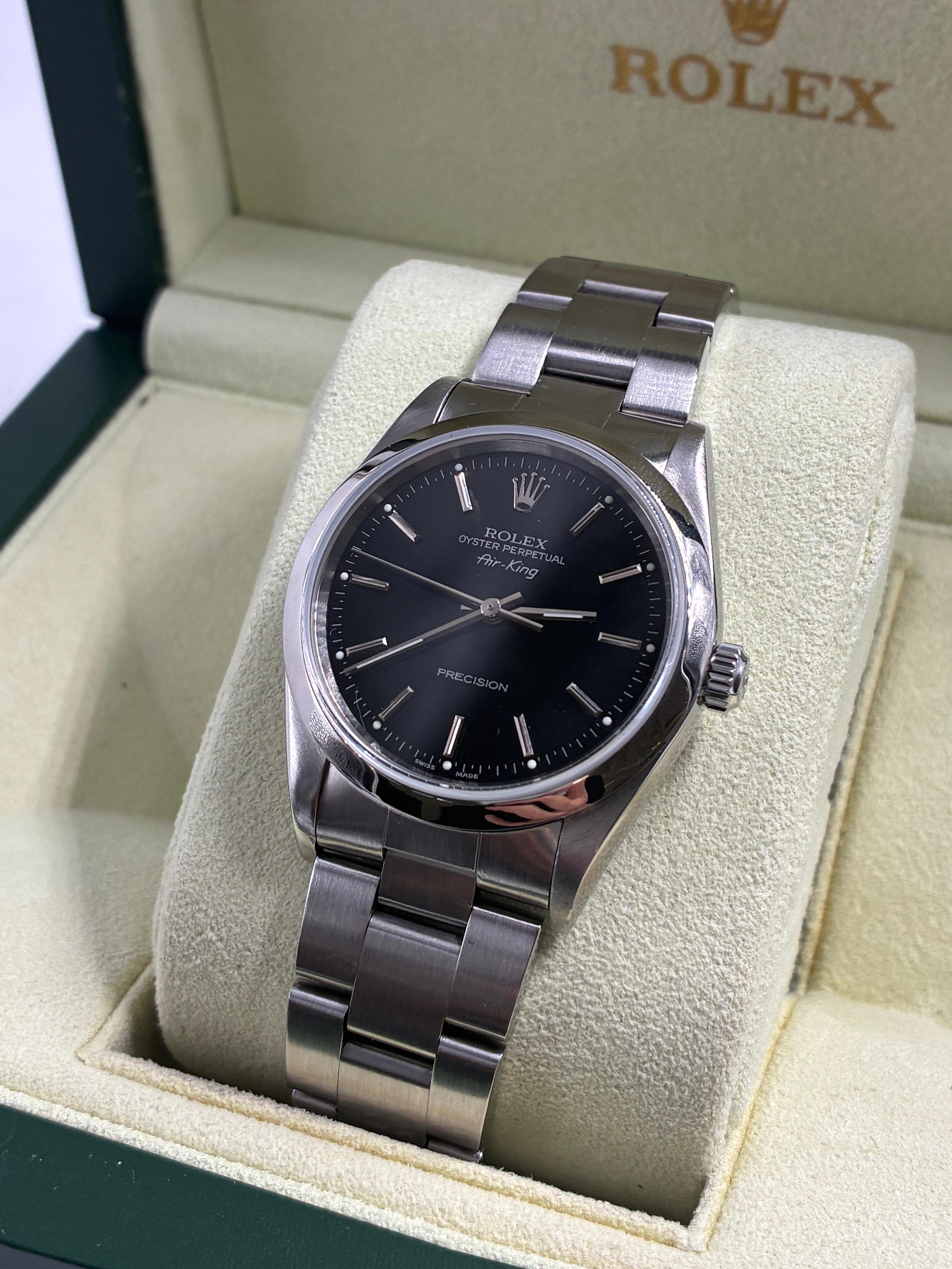 Rolex Air-King 14000M  Black