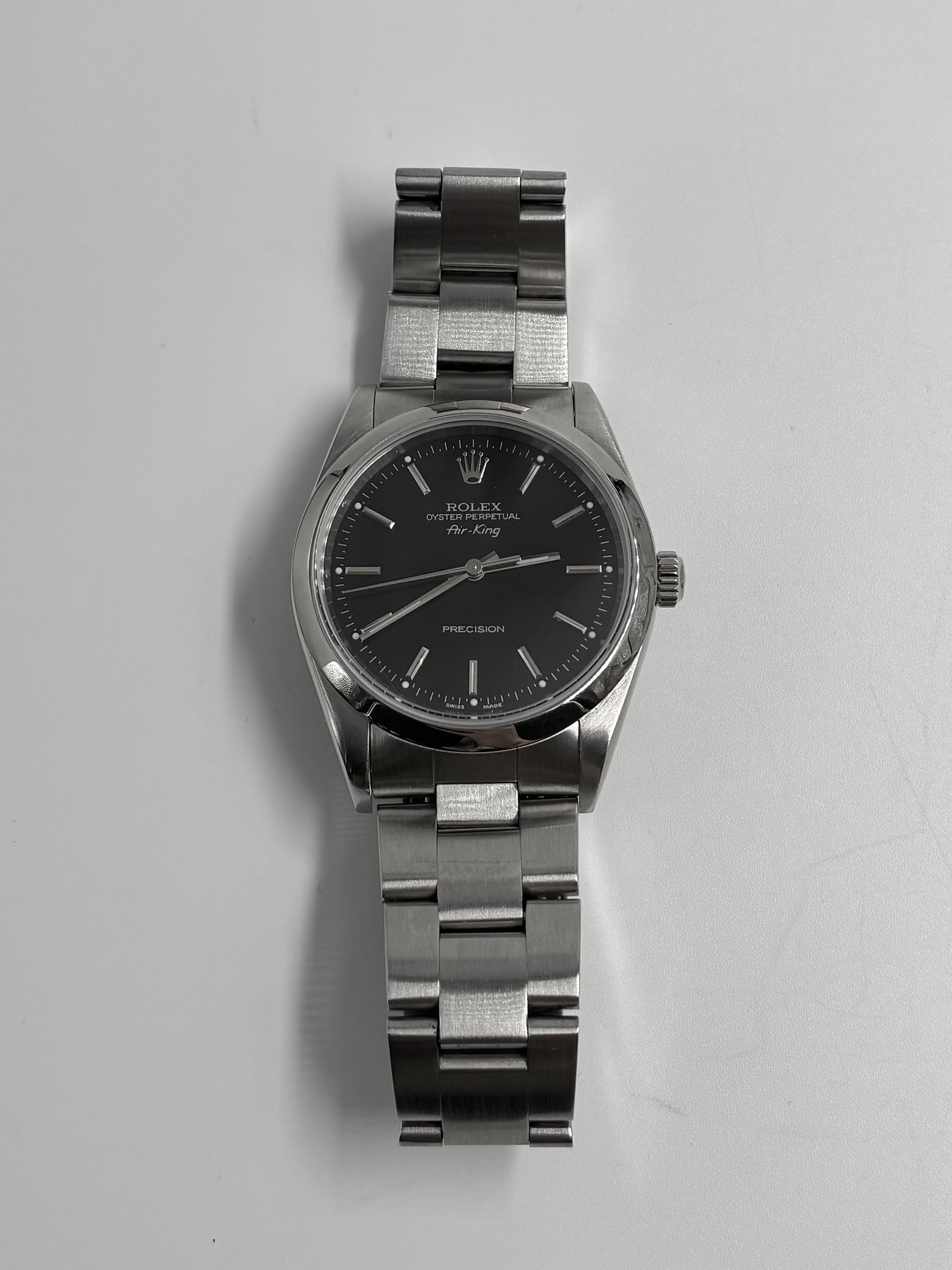 Rolex Air-King 14000M  Black
