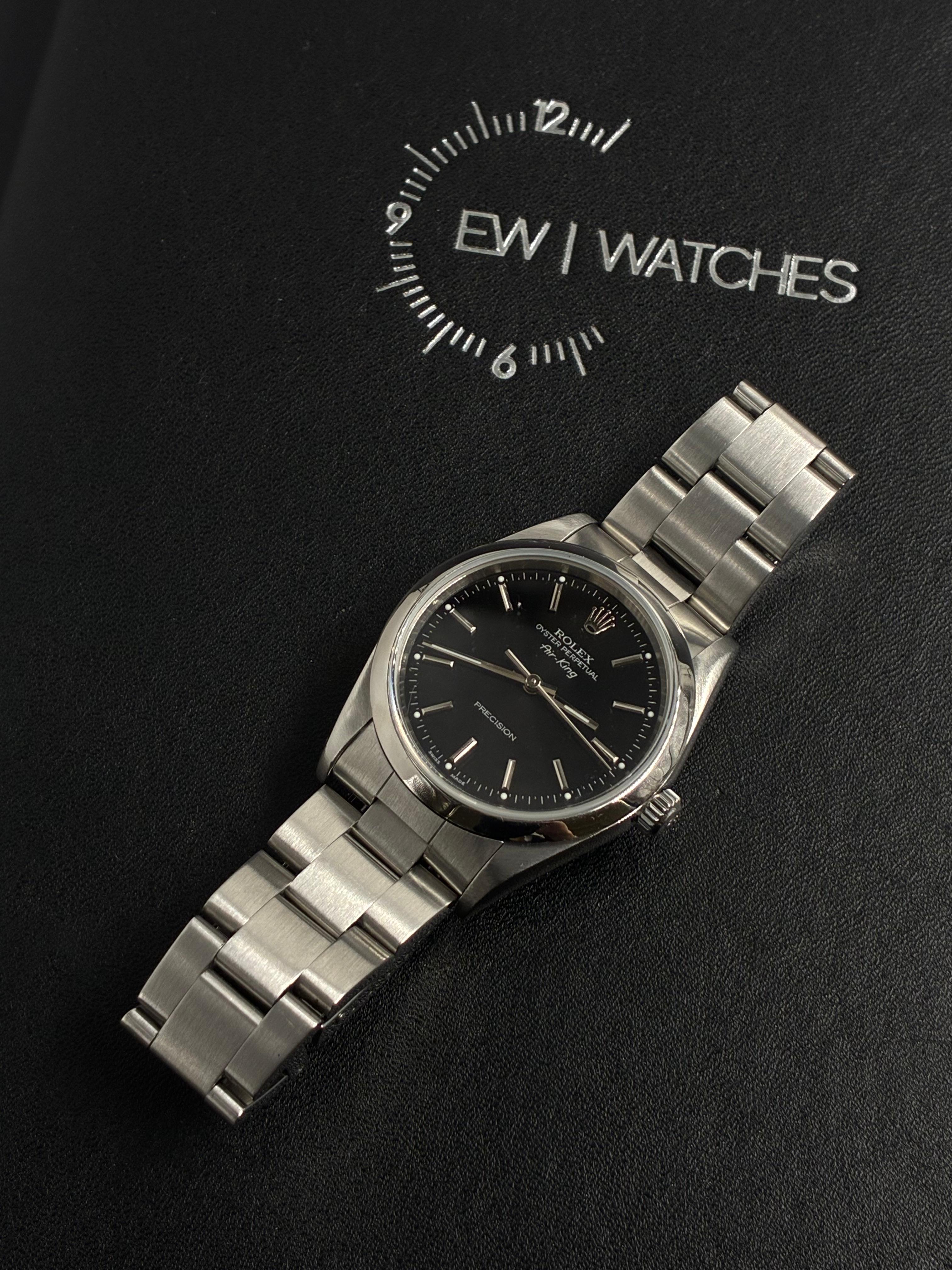 Rolex Air-King 14000M  Black