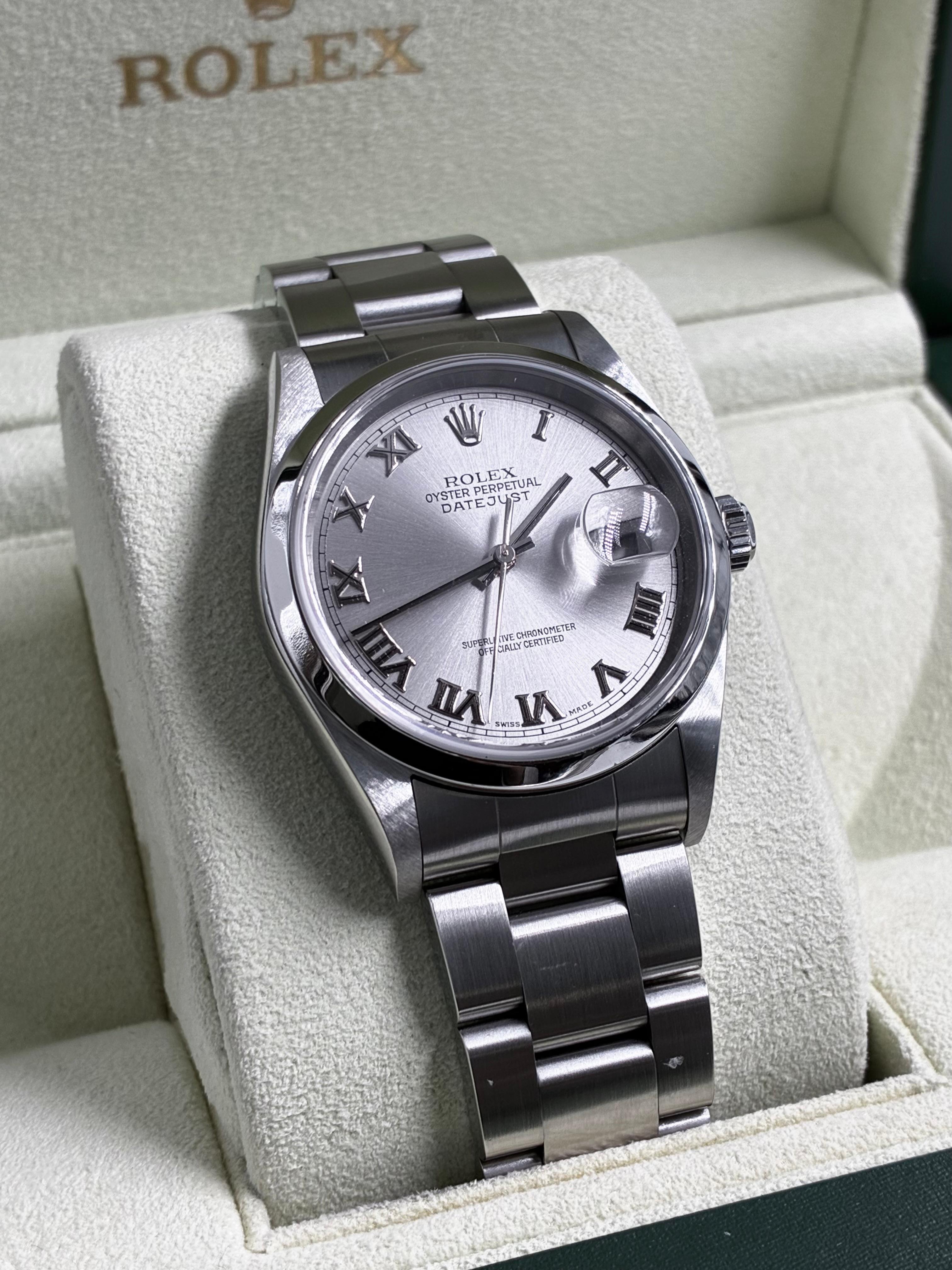 Rolex Lady-Datejust 28 279160 Silver Roman Oys 2026