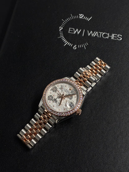 Rolex Datejust 31 278381RBR Silver Floral Flower Jubilee 2026