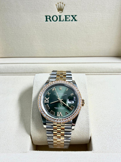 Rolex Datejust 36 126283RBR Green VIIX Jubilee 2024