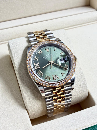 Rolex Datejust 36 126283RBR Green VIIX Jubilee 2025
