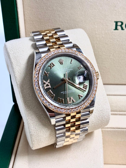 Rolex Datejust 36 126283RBR Green VIIX Jubilee 2025