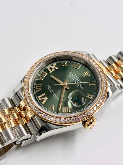 Rolex Datejust 36 126283RBR Green VIIX Jubilee 2024