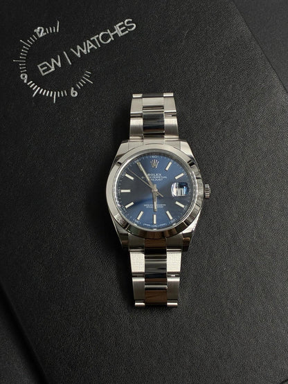 Rolex Datejust 41 126300 Blue Index Oyster 2026