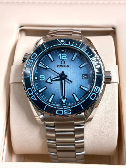 Omega Seamaster Planet Ocean 600M Co-Axial Master Summer Blue 215.30.40.20.03.002