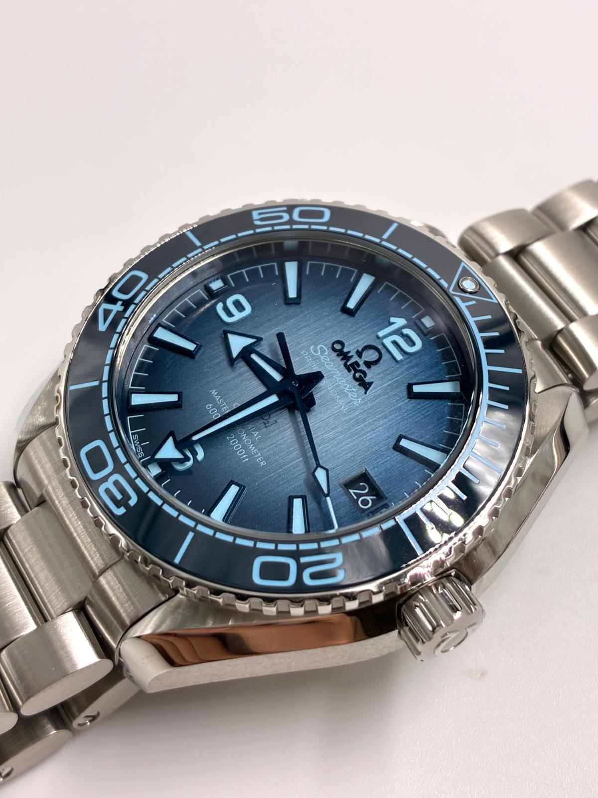 Omega Seamaster Planet Ocean 600M Co-Axial Master Summer Blue 215.30.40.20.03.002