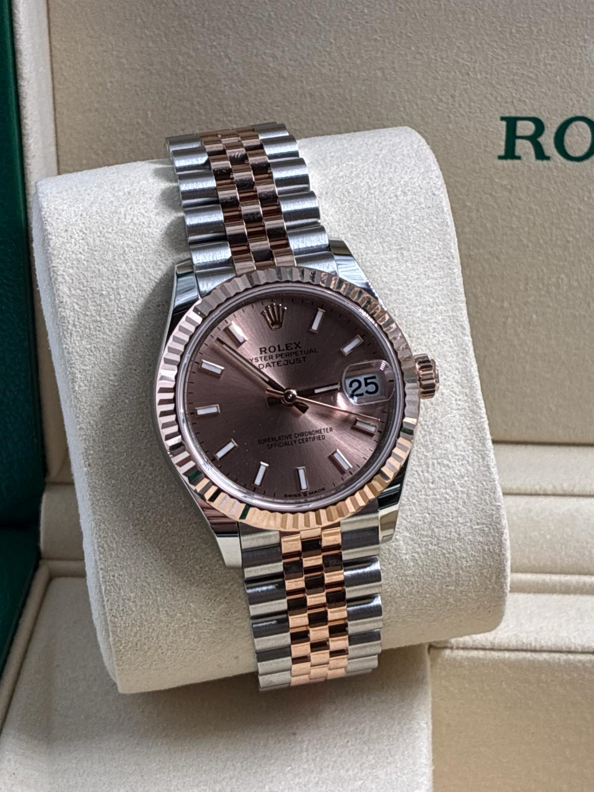 Rolex Datejust 31 278271 Pink Index Jubilee 2026