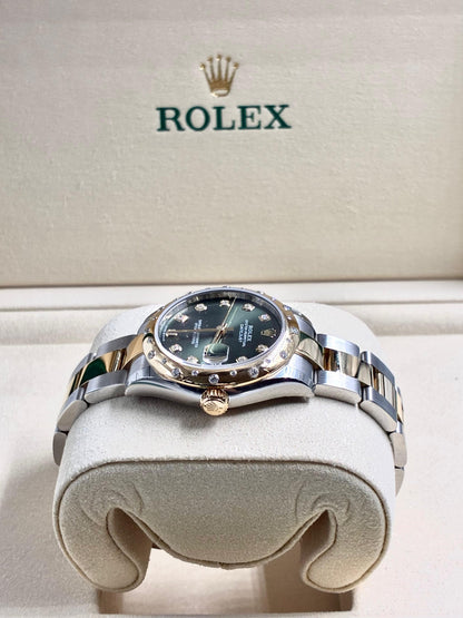 Rolex Datejust 31 278343RBR Green Diamonds Oyster 2026