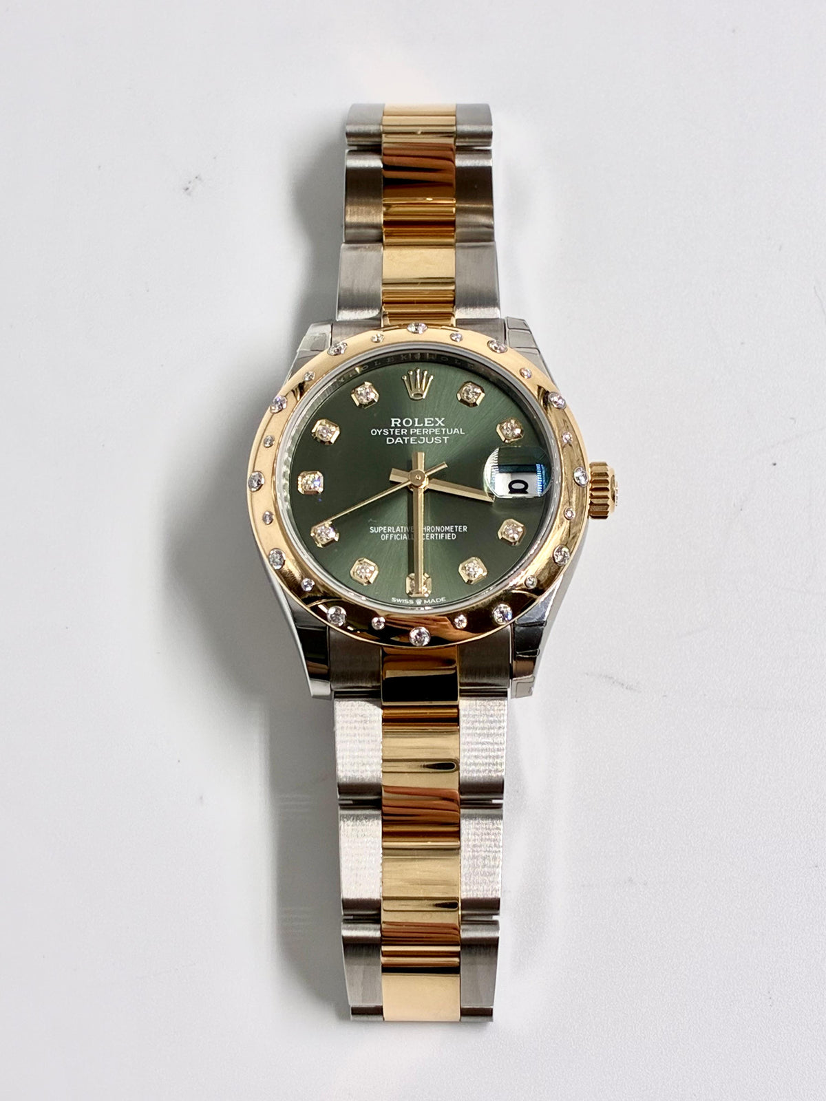 Rolex Datejust 31 278343RBR Green Diamonds Oyster 2026