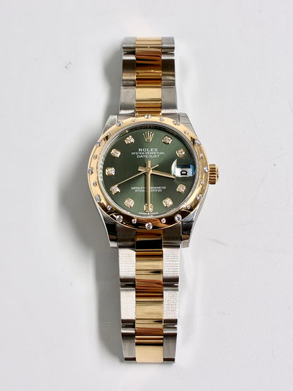 Rolex Datejust 31 278343RBR Green Diamonds Oyster 2026