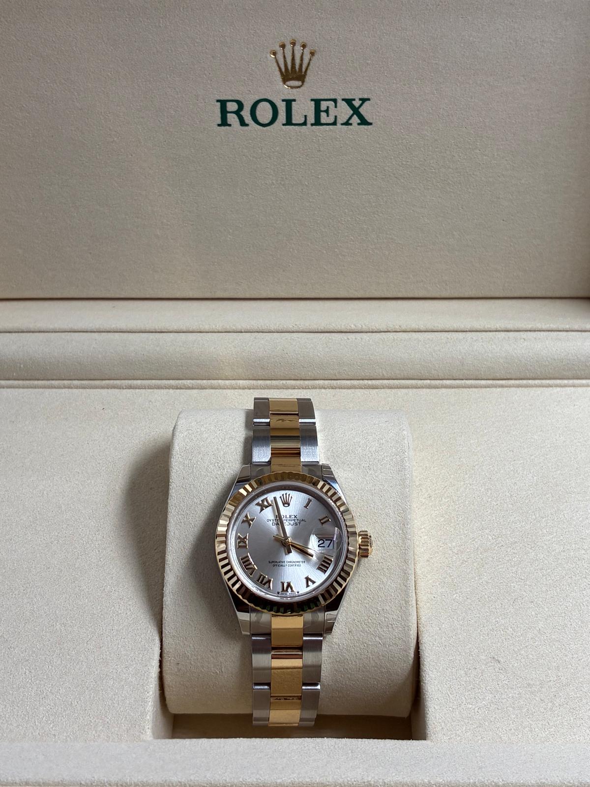 Rolex Lady-Datejust 279173 SILVER ROMAN OYSTER 2026
