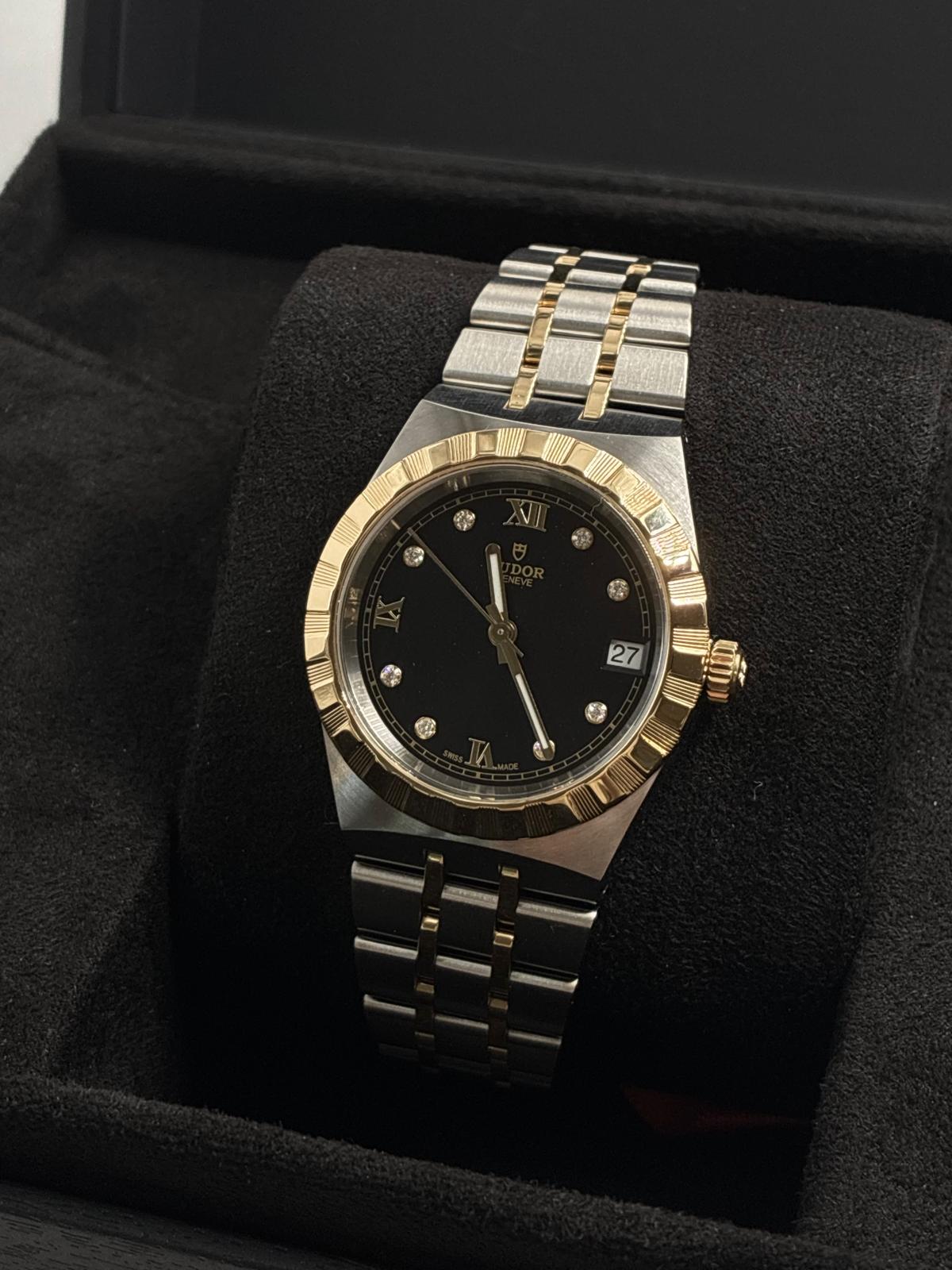 Tudor Royal Date 34 28403-0005 Black Diamond 2026