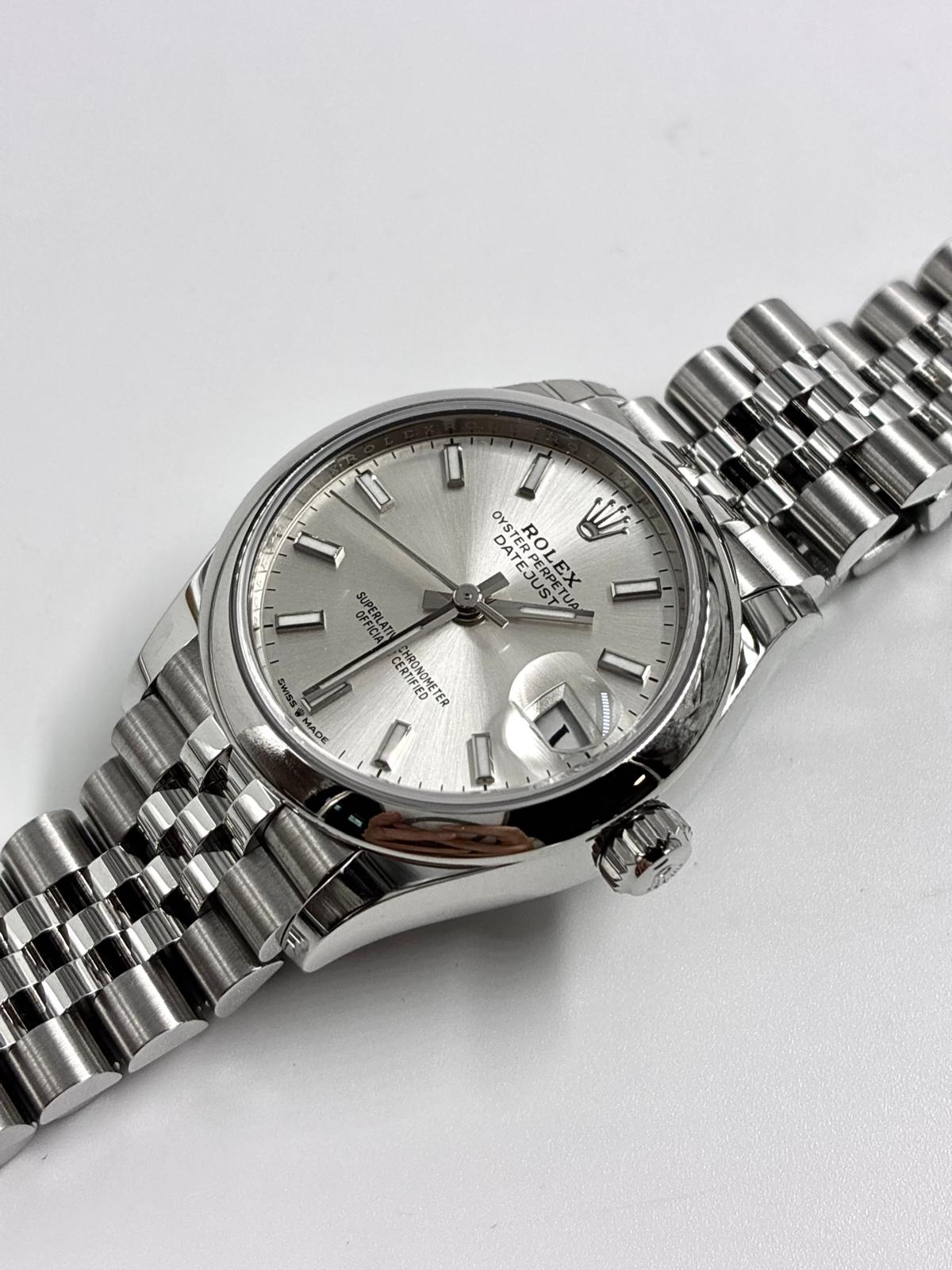 Rolex Datejust 31 278240 Silver Index Jubilee 2025