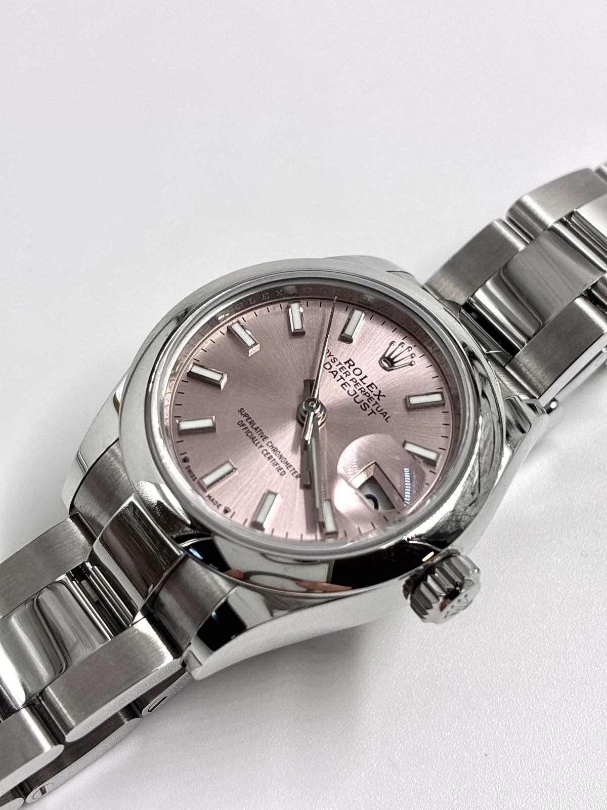 Rolex Lady-Datejust 279160 Pink Index Oyster 2025