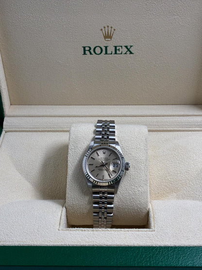 Rolex Lady-Datejust 69174 Silver Jub 1998