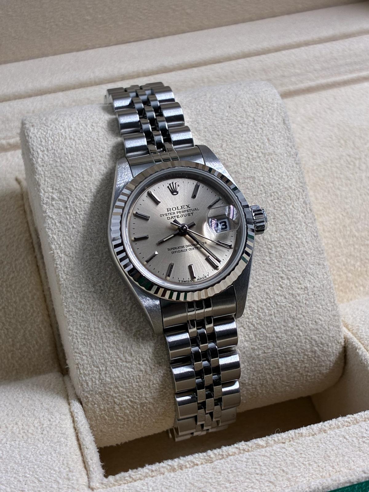Rolex Lady-Datejust 69174 Silver Jub 1998