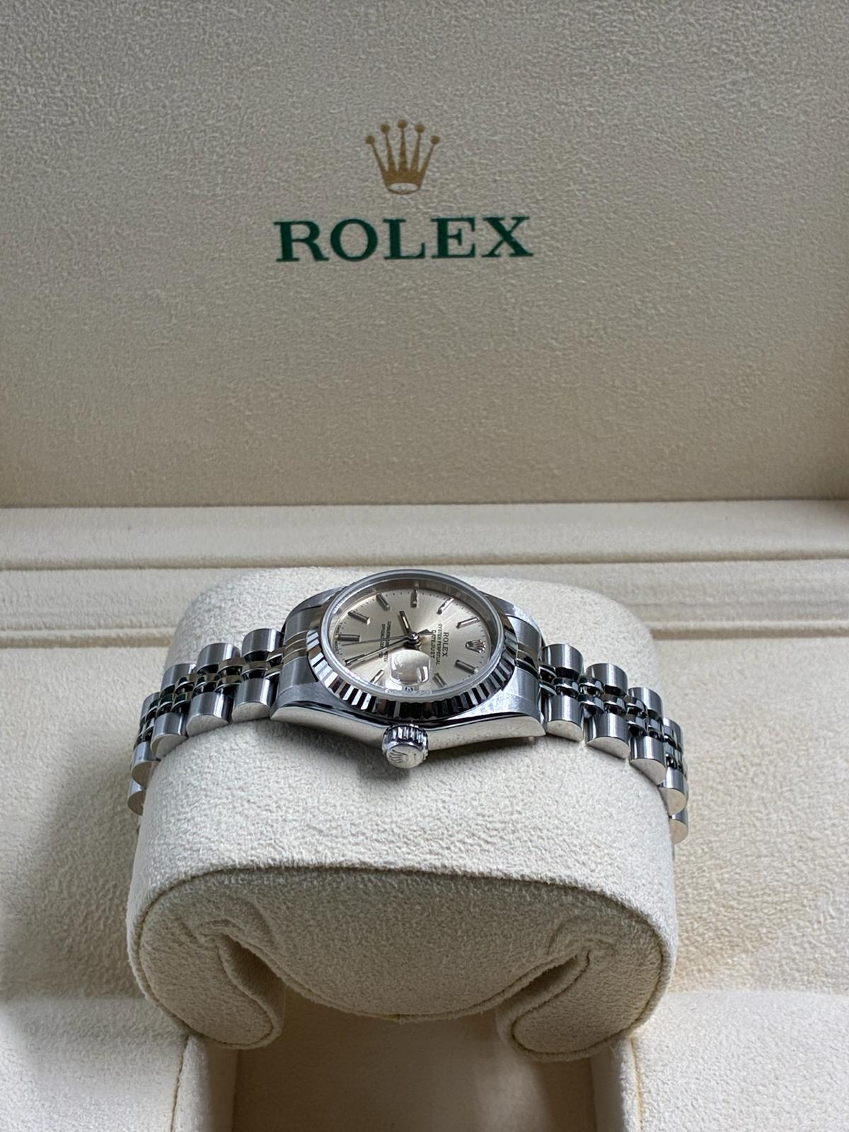 Rolex Lady-Datejust 69174 Silver Jub 1998