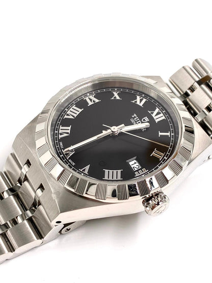 Tudor Royal M28500-0003 Black Roman 38MM